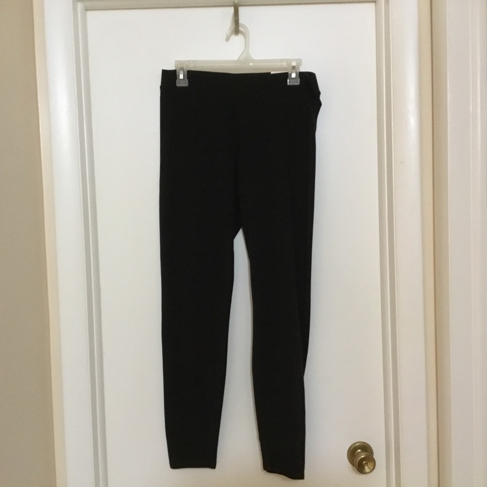 NWT Lauren Conrad Black Leggings Sz Lge